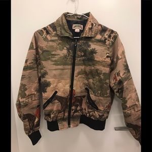 Vintage hunting bomber jacket S